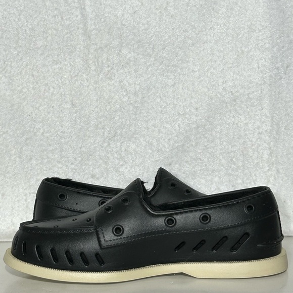 Sperry Womens A/O Float Cozy Faux Fur Lined Cut-Outs Boat Slip On Shoes SZ US 8 - Picture 7 of 12